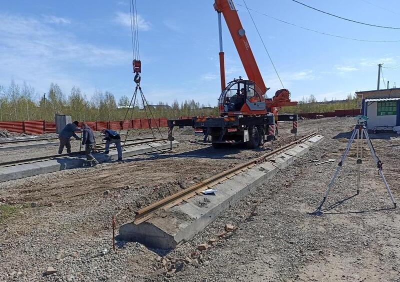 Строительство подкрановых путей козловых, башенных кранов