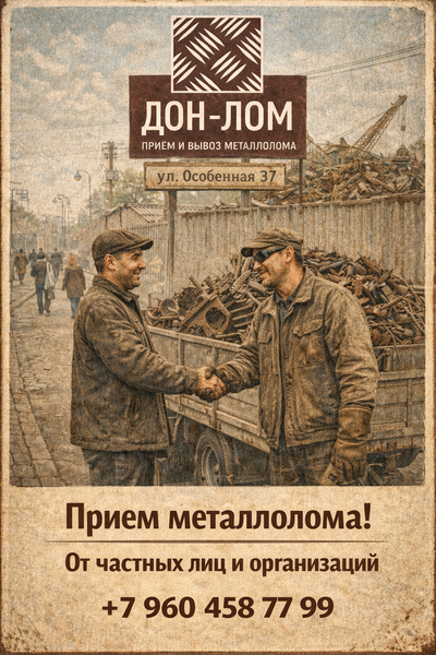 Демонтаж, прием и вывоз металлолома