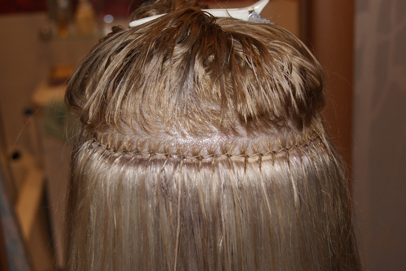 Светлана:  Голливудское наращивание волос (на трессах)