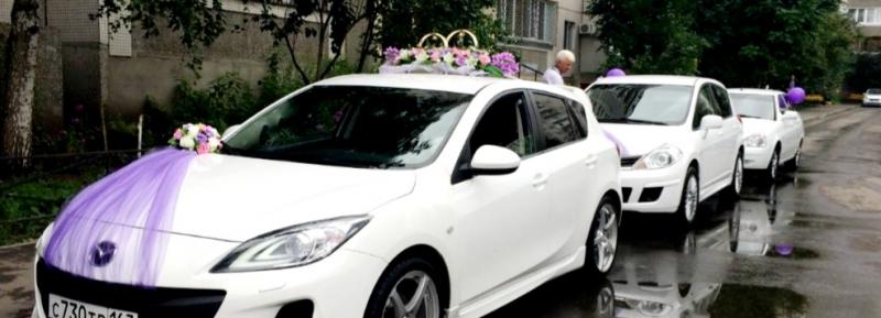 Александра:  Свадебные украшения на автомобиль, машину