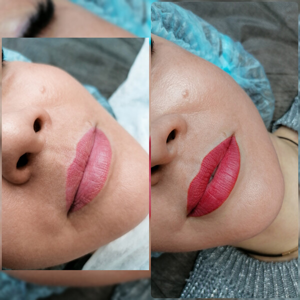 Перманентный макияж/татуаж губ 