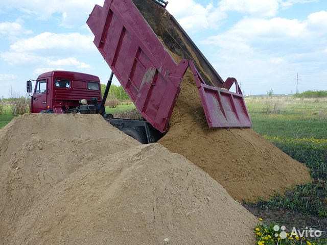 Кирилл:  Песок, пгс и пескогрунт привезем от 2 м3