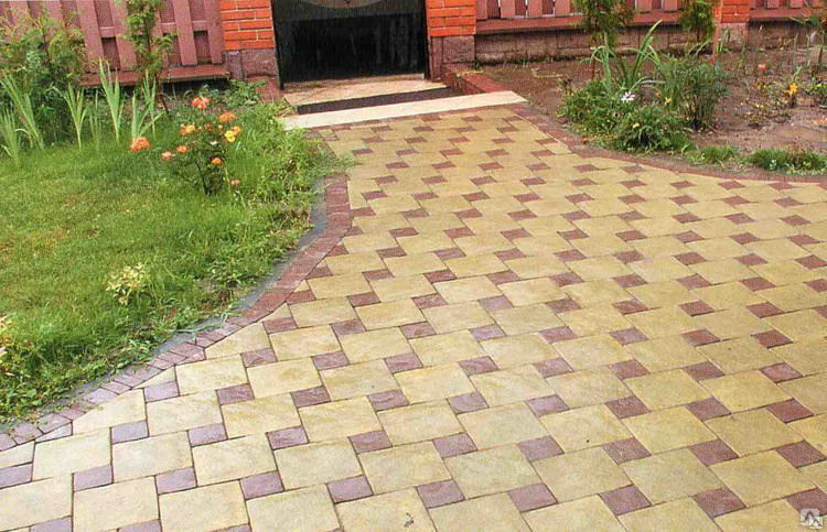 Укладка тротуарной плитки в Кабардинке