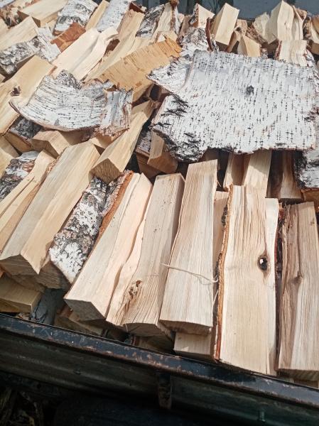 Дрова берёзовые рубленные.