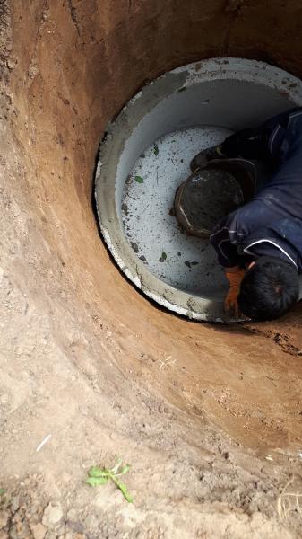 Руслан:  Копка септиков из бетонных колец в Сергиевом Посаде