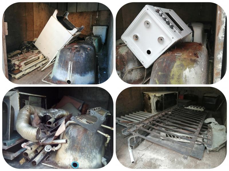 Приём металлолома резка самовывоз лома, чугунных ванн. 