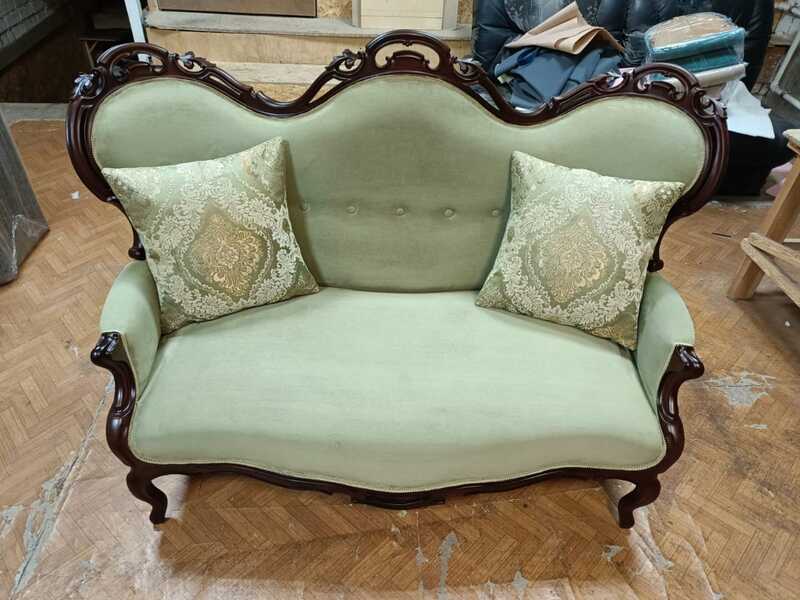 реставрация дивана