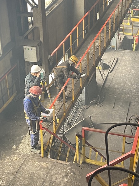 Ремонт монтаж рельсовых направляющих путей мостовых кранов