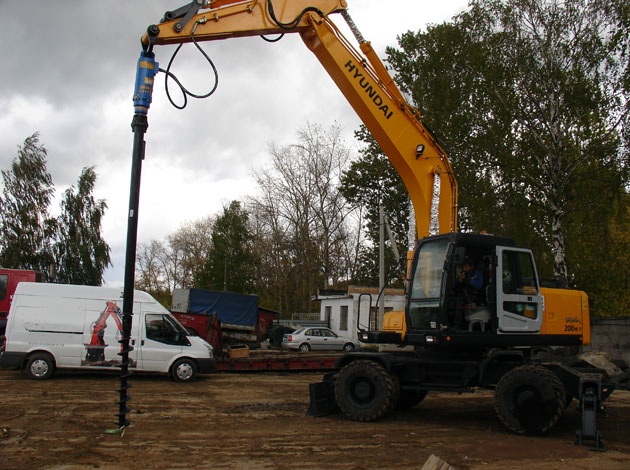 Бур Drd-20 (Англия) на экскаваторы 11-20 тонн