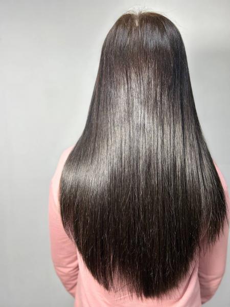Анастасия:  Капсульное наращивание волос