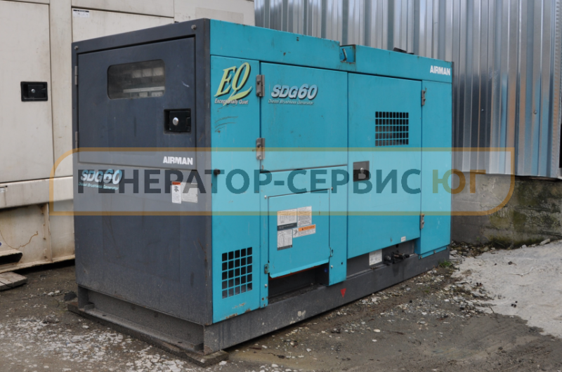 Аренда дизельного генератора Airman, 40 кВт