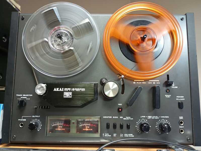 ремонт, катушечник, японский катушечник, Akai