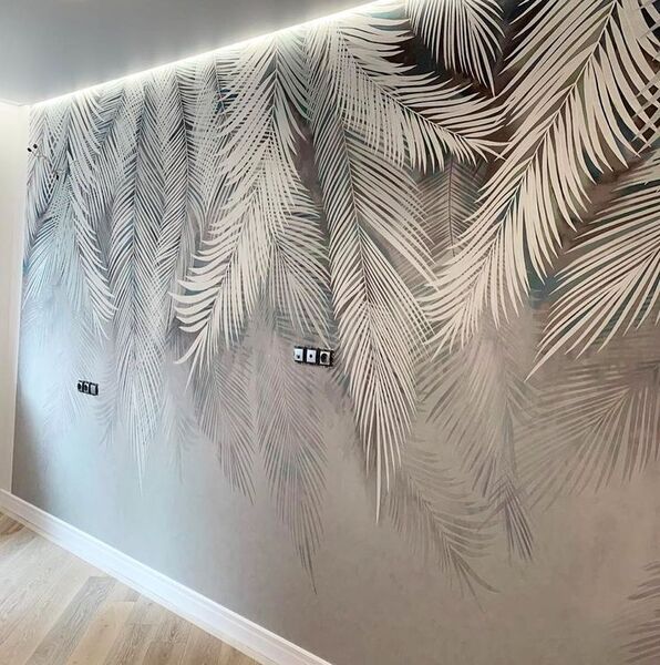 Поклейка обоев, шпаклёвка