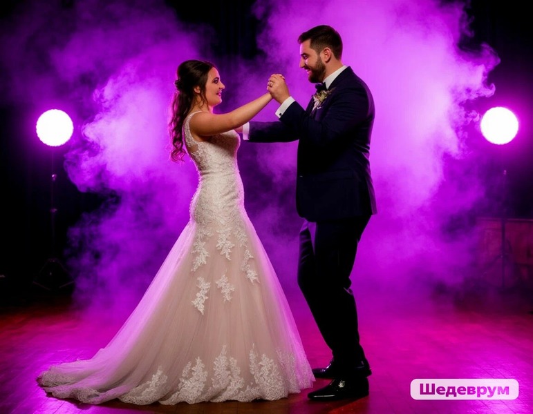 Тяжелый дым на свадьбу 