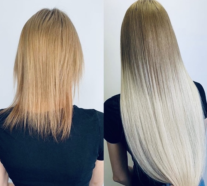 Наращивание волос