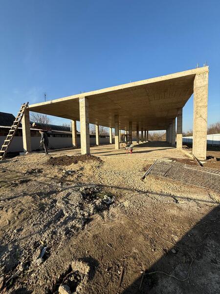 Бетонные работы с опалубкой