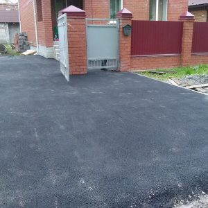 Укладка асфальта во дворах Асфальтирование территории 