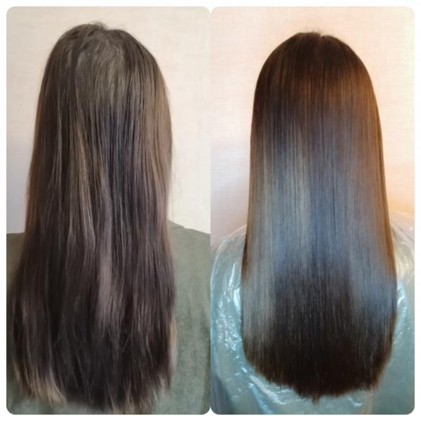 Наталия:  Кератиновое выпрямление и ботокс волос