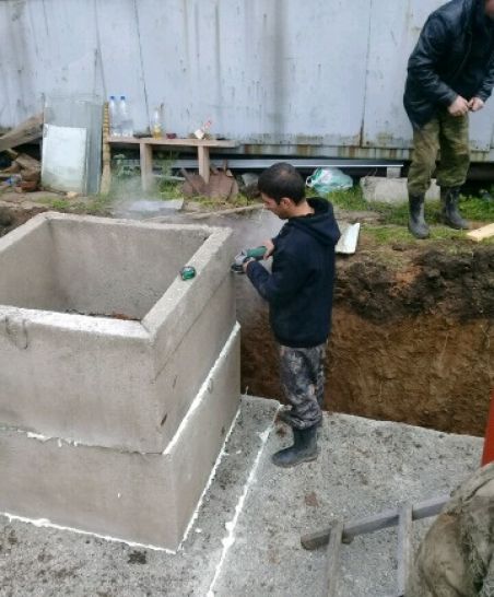 Строительство в Красноярске :  Погреб монолитный от производителя под ключ. фундамент,
