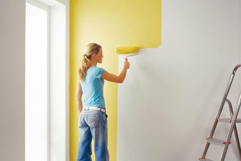 Диляра:  Молярные работы, покраска стен и потолков