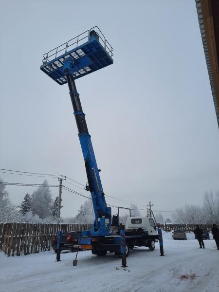 Дмитрий:  Услуги Аренда Автовышки Платформы 22 метра, 1000 кг 