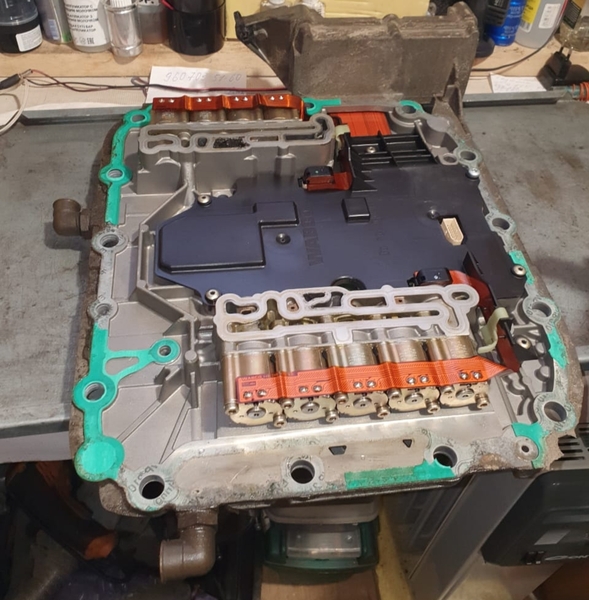 Замена электромагнитных клапанов АКПП ZF