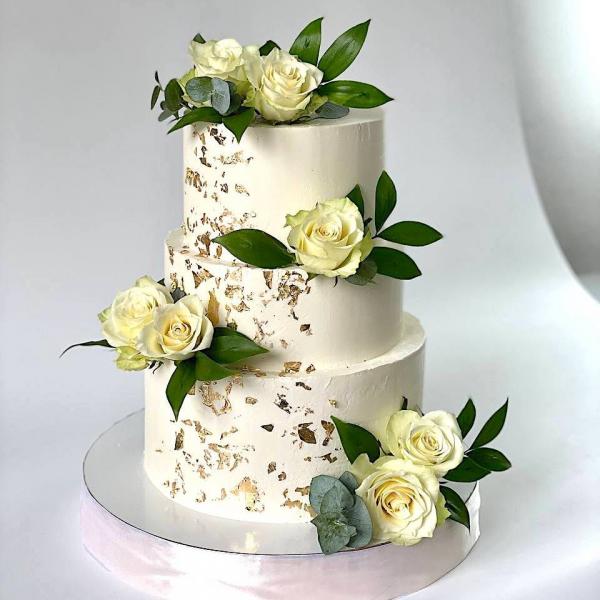 Ольга:  Свадебный торт на заказ
