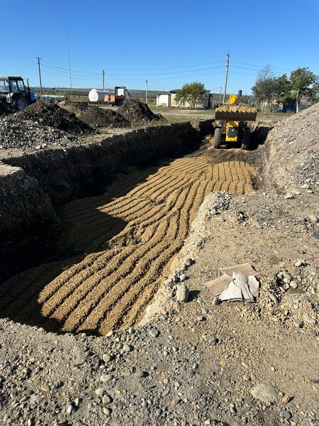 Замещение грунта в отметку