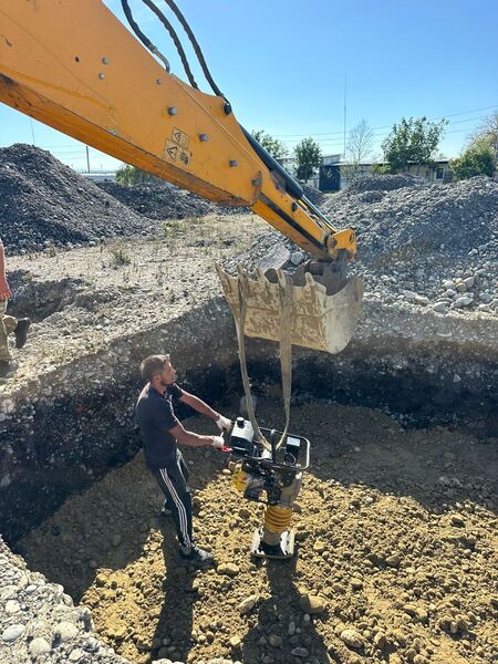 Уплотнение грунта