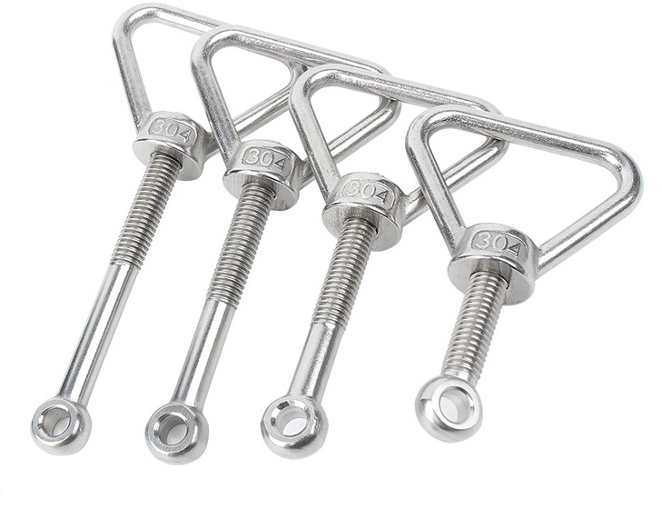 Судовые стальные болты откидные, гайки - барашки