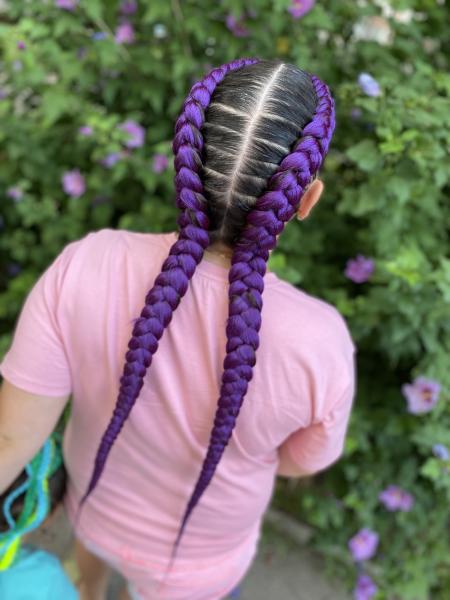 Екатерина:  Плетение кос 