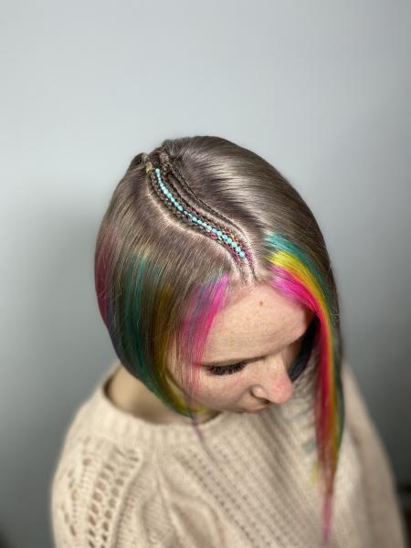 Екатерина:  Плетение кос 