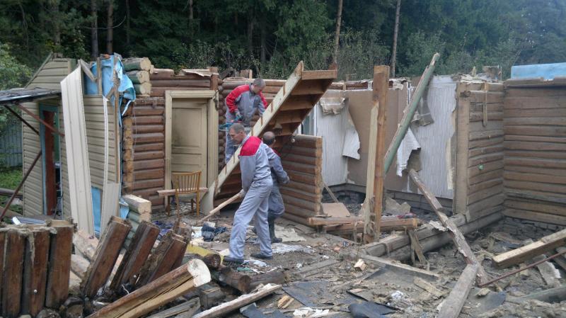 сергей:  демонтаж частного дома в омске