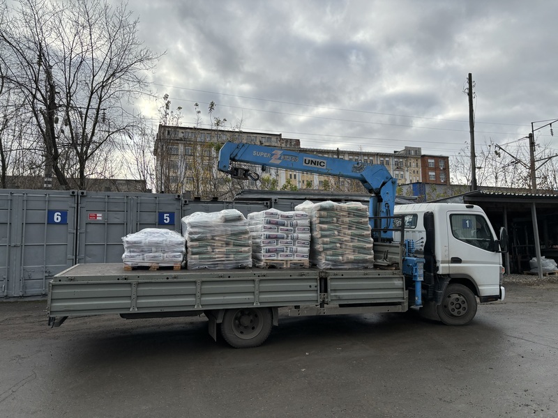 Манипулятор грузоперевозки 