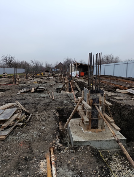 Монтаж стаканов