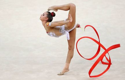 Марина:  Художественная гимнастика