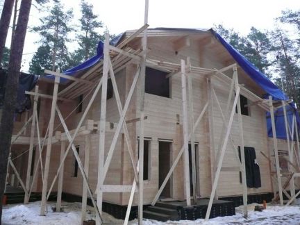 Бригада построит дома из клееного бруса