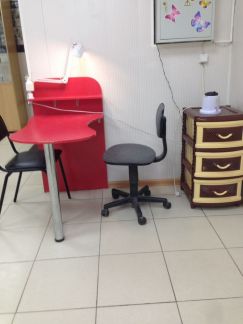 Рабочее место мастера маникюра