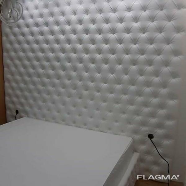 Анастасия:  Мягкие стеновые панели в спальне