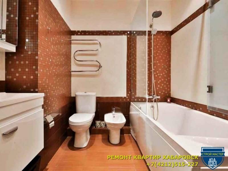 Ремонт Квартир Хабаровск:  Ремонт ванной комнаты в Хабаровске от 11 990 Р.м2 под ключ