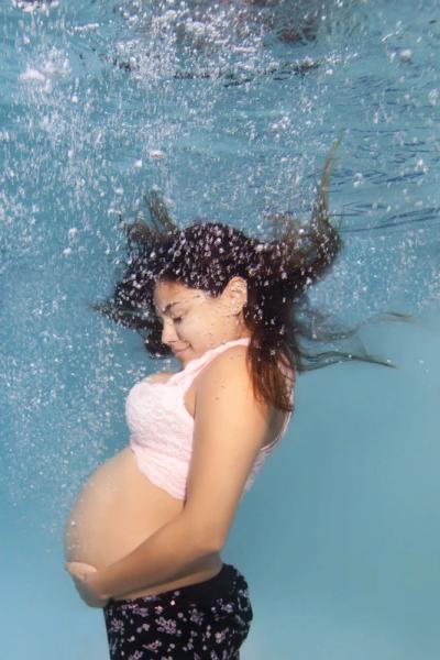 Ксения:  Аквааэробика для беременных