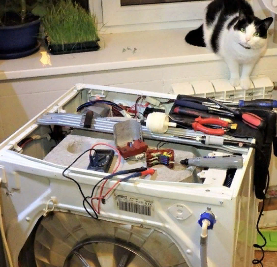 Сергей :  Опытный мастер по ремонту стиральных машин