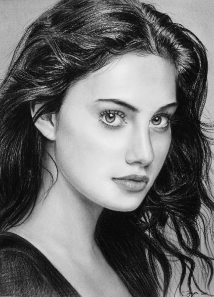 Портрет по фото Брянске, художник