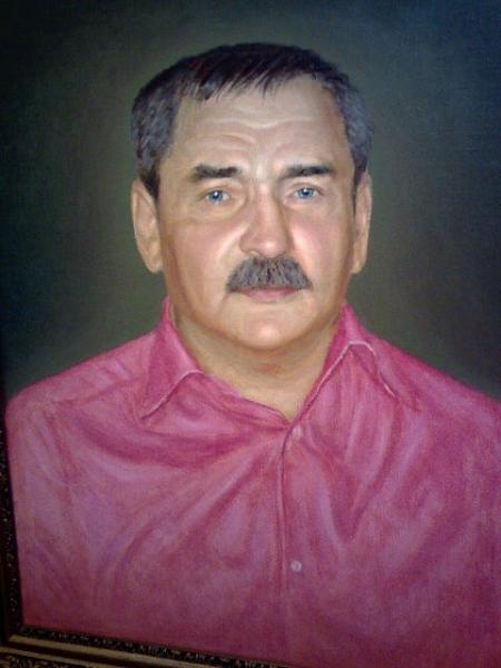 Портрет маслом на холсте