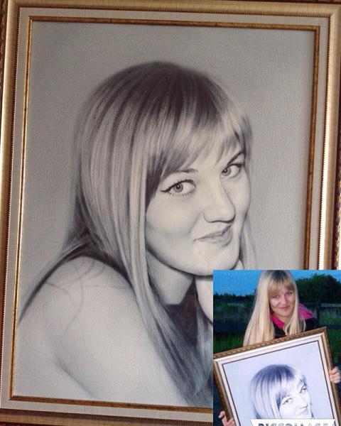 Портрет по фото Брянске