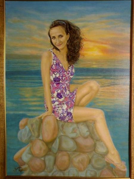 Портрет маслом на холсте