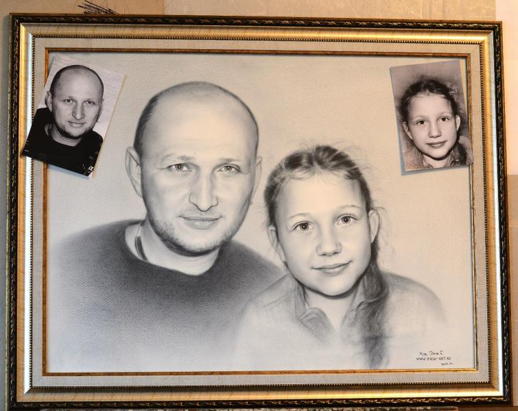 Портрет по фото Брянске