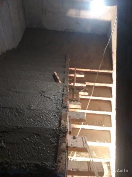 Монолитные бетонные лестницы и металические