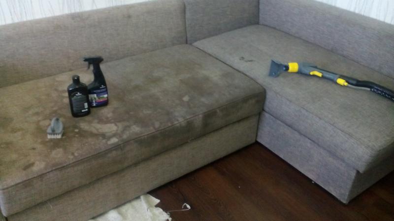 Химчистка мягкой мебели и ковровых покрытий на дому 