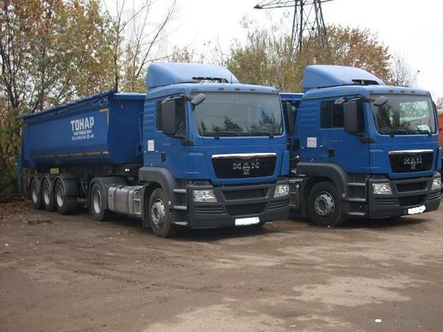 Услуги Аренда самосвальных полуприцепов (тонар)